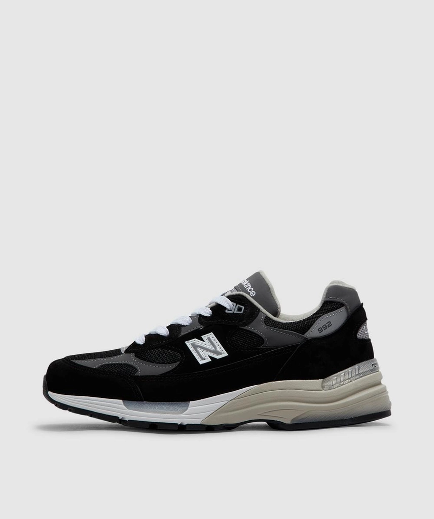 New Balance Mius 992 Sneaker (Black/White - 8) - Size 8 - Men's
